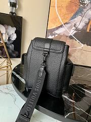 LV Christopher XS Taurillon Leather in Black M58495  - 6