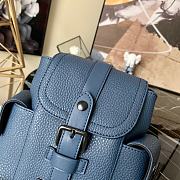 LV Christopher XS Taurillon Leather in Navy Blue M58495  - 4