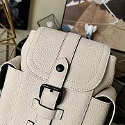 LV Christopher XS Taurillon Leather in White M58495  - 4