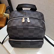 Louis Vuitton Campus Backpack Damier Graphite Canvas in Black LV N50009  - 6