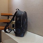 Louis Vuitton Backpack Brand Letters Embossed Shoulder Bag Cowhide M57288  - 5