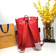 Louis Vuitton Backpack Christopher Red M53302 - 4