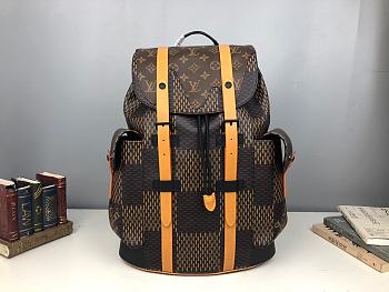 Louis Vuitton Nigo Checkerboard Backpack Bag M55461 
