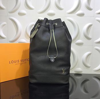 Louis Vuitton Noe Backpack Black Taurillon leather M55171 