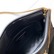 YSL Victoire Baby Clutch In Leather Black 657361 - 5