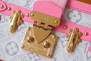 Louis Vuitton Original Petite Malle Pink M40273  - 3