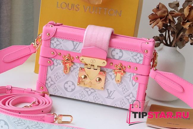 Louis Vuitton Original Petite Malle Pink M40273  - 1