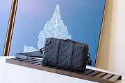 Louis Vuitton Soft Trunk Wallet Taurillon Monogram in Black M80224  - 1