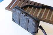 Louis Vuitton Soft Trunk Wallet Monogram Eclipse Canvas M69838  - 4