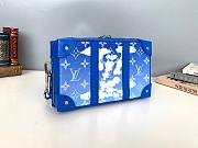 Louis Vuitton Soft Trunk Wallet Bag Monogram Cloud Blue M45432  - 4