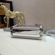 Louis Vuitton Clutch Box Monogram M20233 Silver  - 5