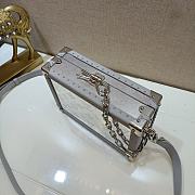 Louis Vuitton Clutch Box Monogram M20233 Silver  - 4