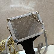 Louis Vuitton Clutch Box Monogram M20233 Silver  - 1