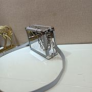 Louis Vuitton Clutch Box Monogram M20233 Silver  - 2