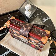 Louis Vuitton Petite Malle Time Trunk Handbag M52737  - 2