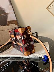Louis Vuitton Petite Malle Time Trunk Handbag M52737  - 4