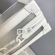 Louis Vuitton LV Soft Trunk Messenger Bags White Epi Leather M44478  - 6