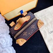 Louis Vuitton Soft Trunk Backpack Bag Charm and Key Holder Sans Ligne Esthetique M69483 - 6