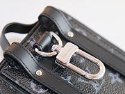 Louis Vuitton Soft Trunk Backpack Bag Charm and Key Holder Gris Monogram M80221 - 6