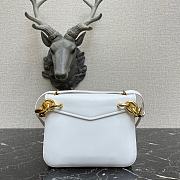 Bottega Veneta 667399 V12M0 MOUNT Small Bag White  - 6