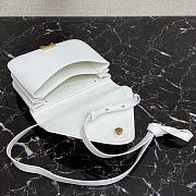 Bottega Veneta 667399 V12M0 MOUNT Small Bag White  - 4