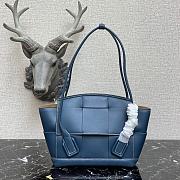 Bottega Veneta Mini Arco Tote Bag Blue - 1