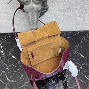 Bottega Veneta Mini Arco Tote Bag Purple  - 4