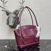 Bottega Veneta Mini Arco Tote Bag Purple  - 2