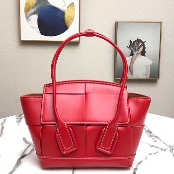 Bottega Veneta Mini Arco Tote Bag Red 