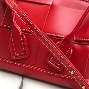 Bottega Veneta Mini Arco Tote Bag Red  - 6