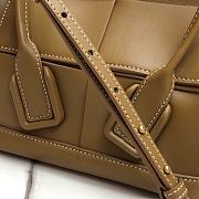 Bottega Veneta Mini Arco Tote Bag Dark Beige - 3