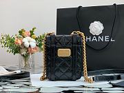 Chanel New Mini Messenger Bag Black AS2695  - 5