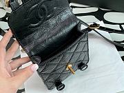 Chanel New Mini Messenger Bag Black AS2695  - 6