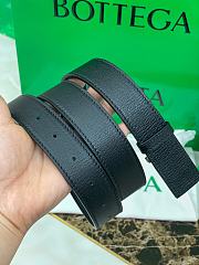 Bottega Veneta Mini Belt Bag In Black Textured Leather 631117  - 5