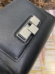 Bottega Veneta Mini Belt Bag In Black Textured Leather 631117  - 2