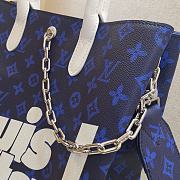 Louis Vuitton LV Carry It Bag Blue M46112  - 4