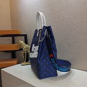 Louis Vuitton LV Carry It Bag Blue M46112  - 2