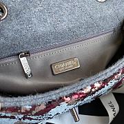 Chanel Christmas Limited Edition Sequins Flap Bag AS1078 - 5