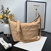 Chanel Beige Hobo Bag AS2480  - 5