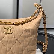 Chanel Beige Hobo Bag AS2480  - 2