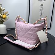 Chanel Pink Hobo Bag AS2480  - 4