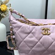 Chanel Pink Hobo Bag AS2480  - 2