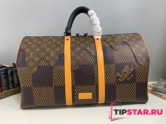 Louis Vuitton Keepall Bandoulière 50 LV Travel Bag N40360  - 1