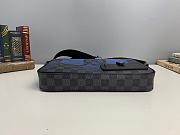 Louis Vuitton Alpha Messenger Bag In Blue Damier Graphite Giant Coated Canvas N40408 - 5