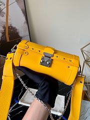 Louis Vuitton Papillon Trunk Handbag Yellow M58655  - 3