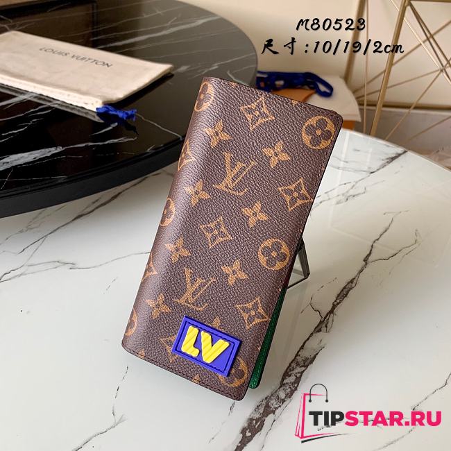 Louis Vuitton Brazza Wallet LV M80523  - 1