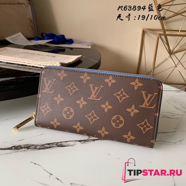 Louis Vuitton Zippy Wallet Around Long Wallet M63894  - 1