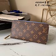 Louis Vuitton Zippy Wallet Around Long Wallet M63894  - 1