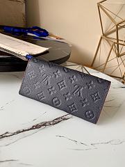 Louis Vuitton Emilie Wallet Monogram Empreinte Leather M69417  - 5