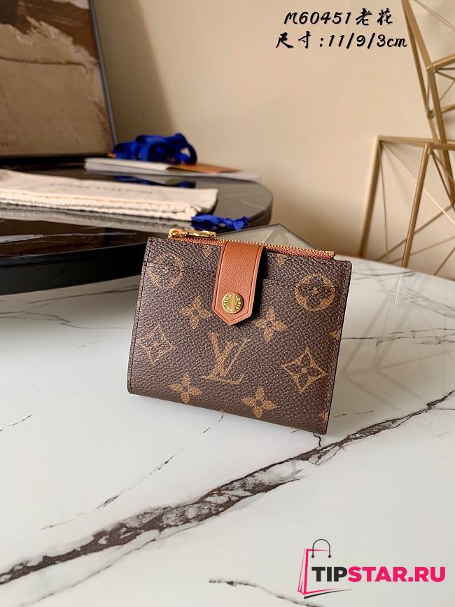 Louis Vuitton Monogram Canvas Wallet M60451  - 1